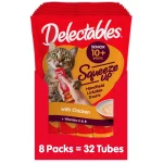 Delectables Squeeze Up Chicken Cat Treats Review