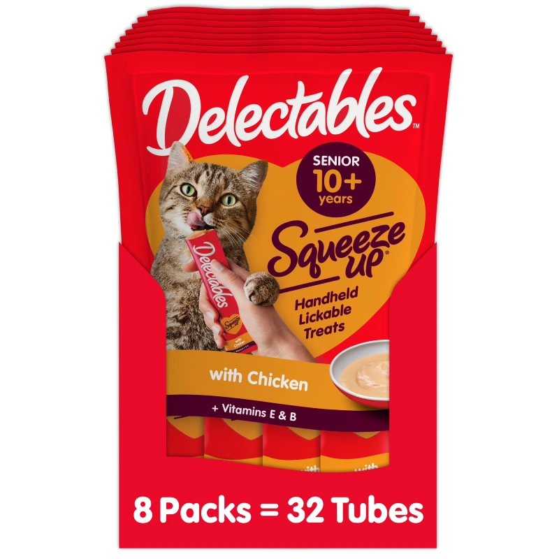 Delectables Squeeze Up Chicken Cat Treats Review Delectables Squeeze Up Chicken Cat Treats Review