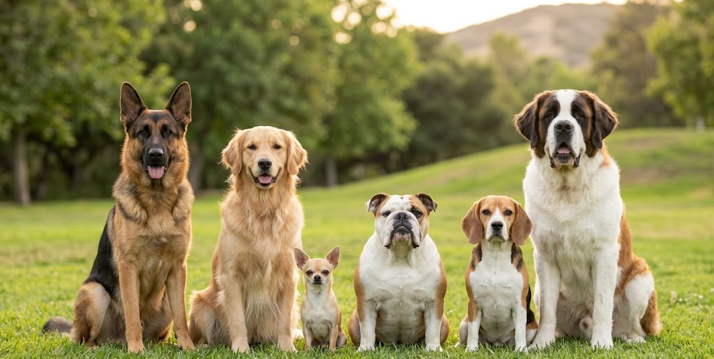 types of dogs