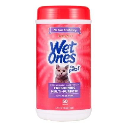 Cat Grooming Wipes Wet Ones for Fresh Clean Cats