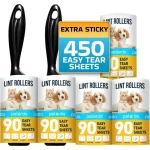 Pet Hair Roller 450 Sheets Extra Sticky Lint Roller